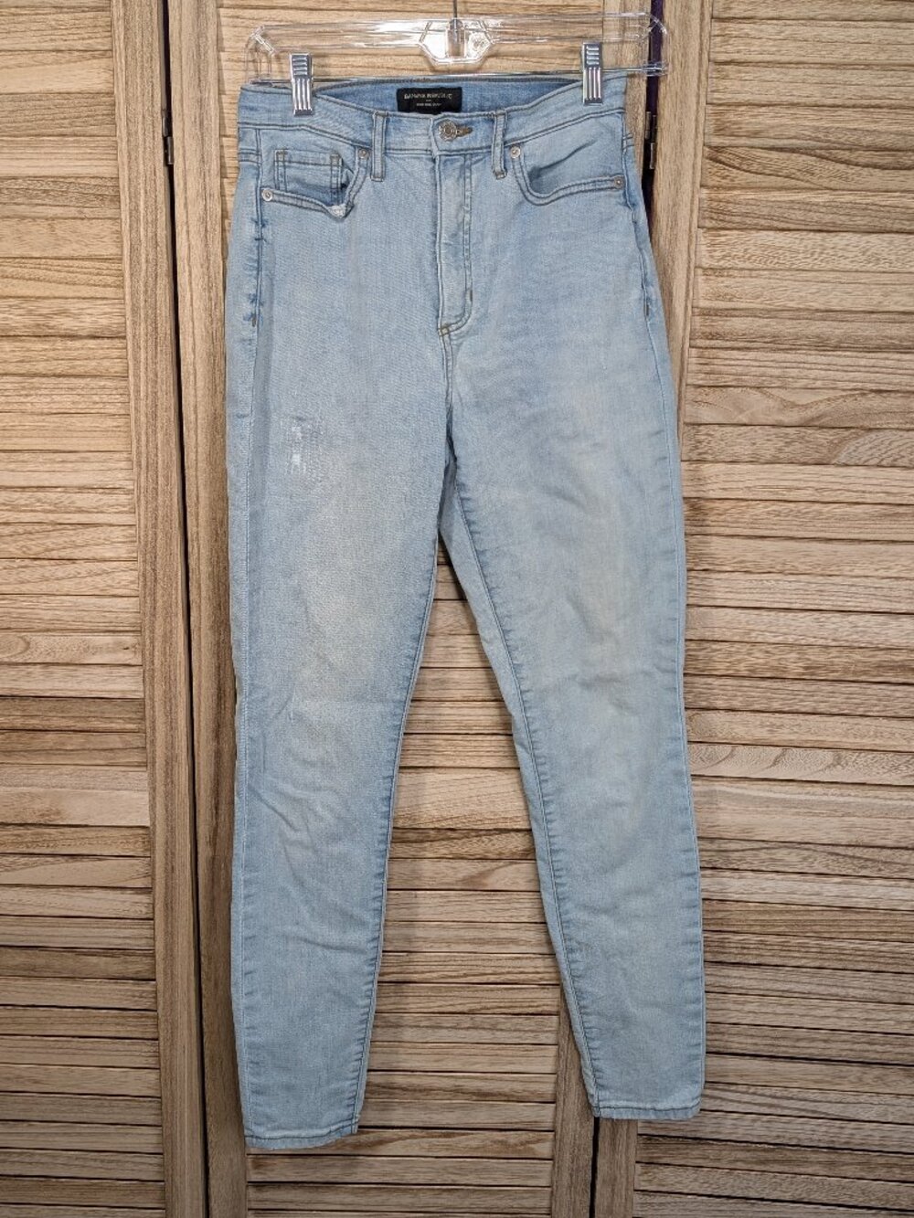Banana Republic Light Wash High-Rise Skinny Jeans Size 26/2